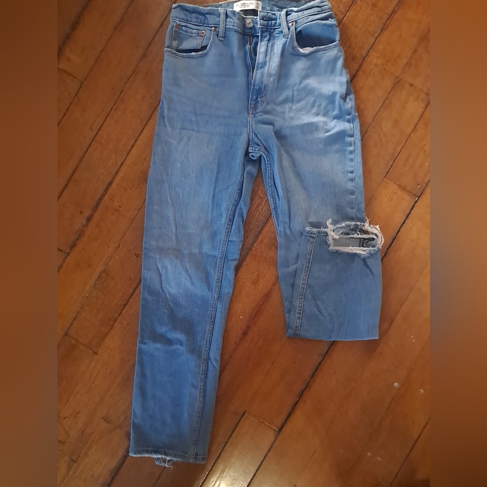Abercrombie the Ankle Straight Curve Love fit, 4 LONG